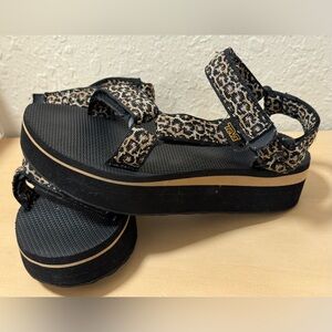 Teva Flatform “Cheetah" Women's Sandal